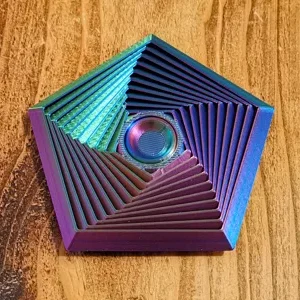 Fidget vijfhoek spinner