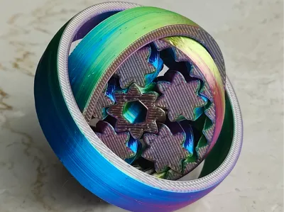 Twee-in-een Fidget Spinner