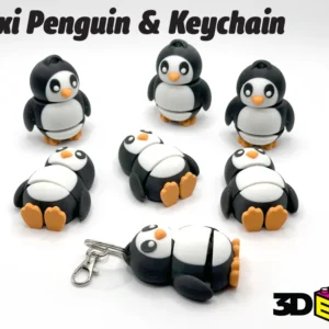 Pinguin sleutelhanger