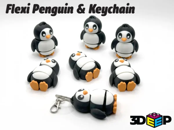Pinguin sleutelhanger