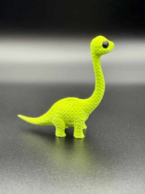 Schattige 3d geprinte dino met lange hals - Afbeelding 3